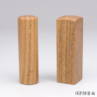 天然綠檀木對章