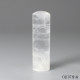極透冰晶~白水晶圓章