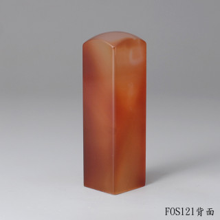 韻紋款玉髓方章