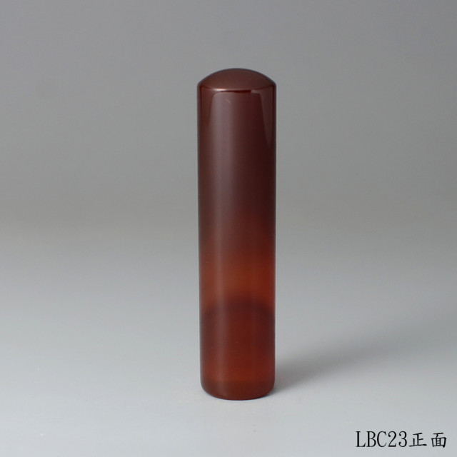 長韻款紅玉髓圓章