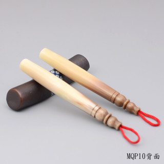 袖珍赤牛角胎毛筆一對