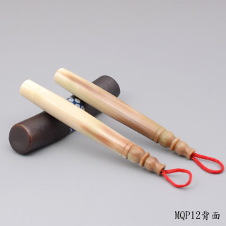 袖珍赤牛角胎毛筆一對