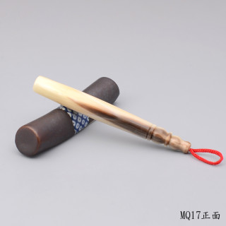 袖珍赤牛角胎毛筆一支