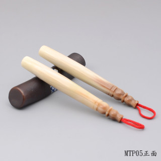袖珍極品牛角胎毛筆一對