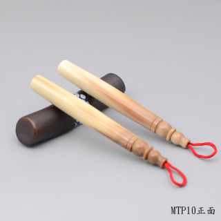 袖珍極品牛角胎毛筆一對