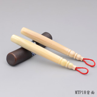 袖珍極品牛角胎毛筆一對