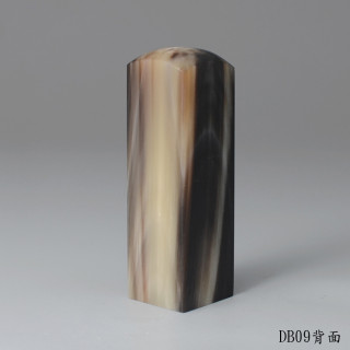 墨云款牛角方章