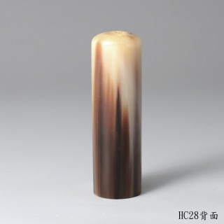 透絲款牛角圓章