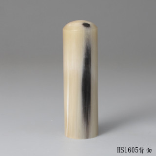 奶茶色牛角圓章